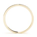 Channel Set Wedding Ring, in Yellow Gold - 50001