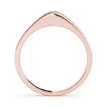 Channel Set Wedding Ring, in Rose Gold - 50026