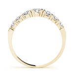 Bar Set Wedding Ring, in Yellow Gold - 50059