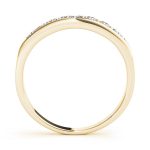 Channel Set Wedding Ring, in Yellow Gold - 50077