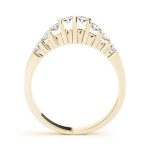 Bar Set Wedding Ring, in Yellow Gold - 50175