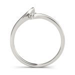 Curverd Wedding Ring, in Platinum - 50192