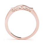 Channel Set Wedding Ring, in Rose Gold - 50251