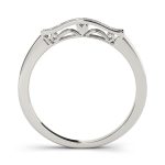 Channel Set Wedding Ring, in Platinum - 50251