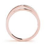 Channel Set Wedding Ring, in Rose Gold - 50257