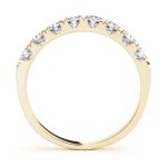 Prong Set Wedding Ring, in Yellow Gold - 50261