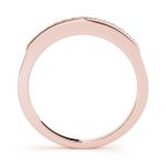 Channel Set Wedding Ring, in Rose Gold - 50270