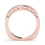 Channel Set Wedding Ring, in Rose Gold - 50278