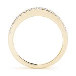 Prong Set Wedding Ring, in Yellow Gold - 50281