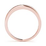 Channel Set Wedding Ring, in Rose Gold - 50283