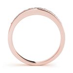 Channel Set Wedding Ring, in Rose Gold - 50284