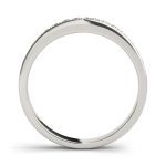 Channel Set Wedding Ring, in Sterling Silver - 50285