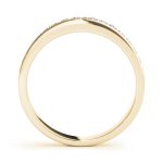 Channel Set Wedding Ring, in Yellow Gold - 50285