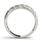 Pave Wedding Ring, in Platinum - 50288