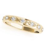 Pave Wedding Ring, in Yellow Gold - 50291