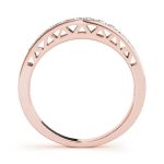 Channel Set Wedding Ring, in Rose Gold - 50295