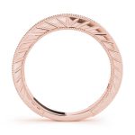 Channel Set Wedding Ring, in Rose Gold - 50296