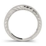 Channel Set Wedding Ring, in Sterling Silver - 50296