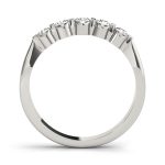 Bar Set Wedding Ring, in Sterling Silver - 50300