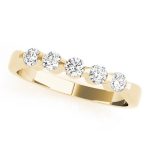 Bar Set Wedding Ring, in Yellow Gold - 50300