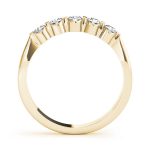 Bar Set Wedding Ring, in Yellow Gold - 50300