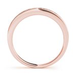 Channel Set Wedding Ring, in Rose Gold - 50314