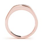 Channel Set Wedding Ring, in Rose Gold - 50316