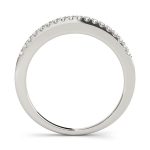 Prong Set Wedding Ring, in Platinum - 50322