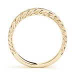 Channel Set Wedding Ring, in Yellow Gold - 50339