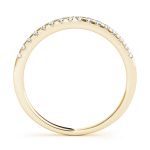 Prong Set Wedding Ring, in Yellow Gold - 50341