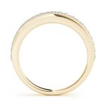 Prong Set Wedding Ring, in Yellow Gold - 50349