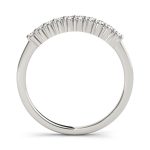 Prong Set Wedding Ring, in Sterling Silver - 50362