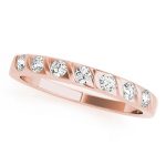 Wedding S Band, in Rose Gold - 50366