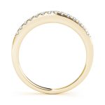 Prong Set Wedding Ring, in Yellow Gold - 50372