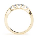 Bar Set Wedding Ring, in Yellow Gold - 50429