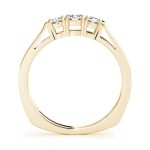 Prong Set Wedding Ring, in Yellow Gold - 50436