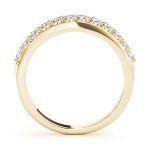 Prong Set Wedding Ring, in Yellow Gold - 50456