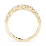 Prong Set Wedding Ring, in Yellow Gold - 50471