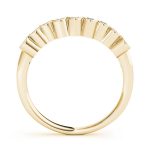 Curverd Wedding Ring, in Yellow Gold - 50483