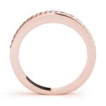 Prong Set Wedding Ring, in Rose Gold - 50485