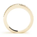 Prong Set Wedding Ring, in Yellow Gold - 50485