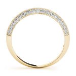 Prong Set Wedding Ring, in Yellow Gold - 50486