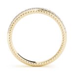 Prong Set Wedding Ring, in Yellow Gold - 50514