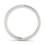 Prong Set Wedding Ring, in Sterling Silver - 50517