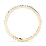 Prong Set Wedding Ring, in Yellow Gold - 50517