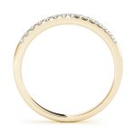 Prong Set Wedding Ring, in Yellow Gold - 50528