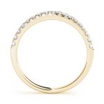 Prong Set Wedding Ring, in Yellow Gold - 50573