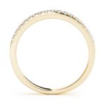 Prong Set Wedding Ring, in Yellow Gold - 50581