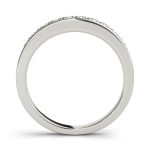 Prong Set Wedding Ring, in Platinum - 50583