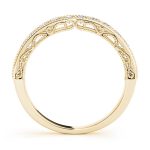 Prong Set Wedding Ring, in Yellow Gold - 50606